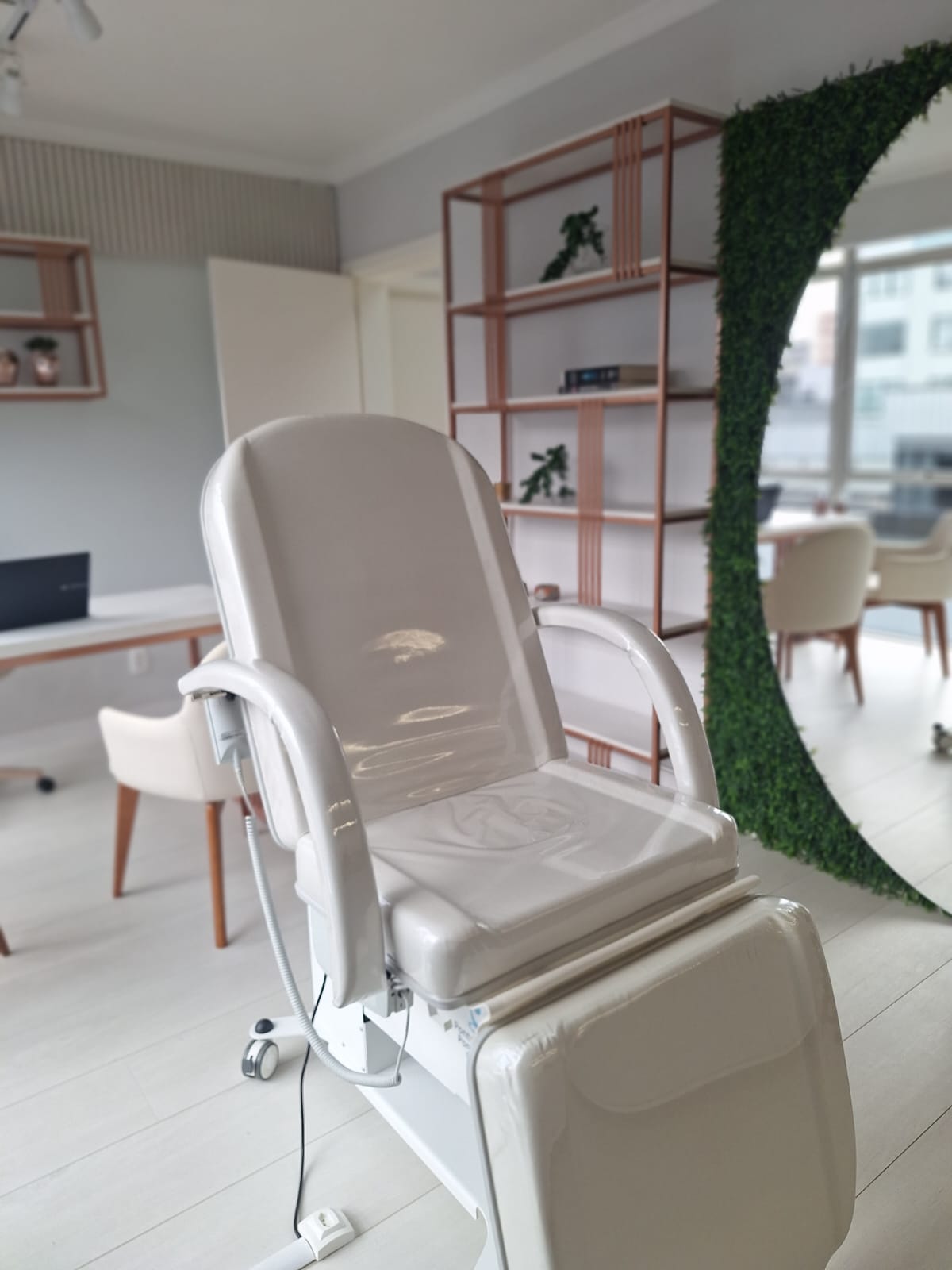 Ambiente preparado para os pacientes