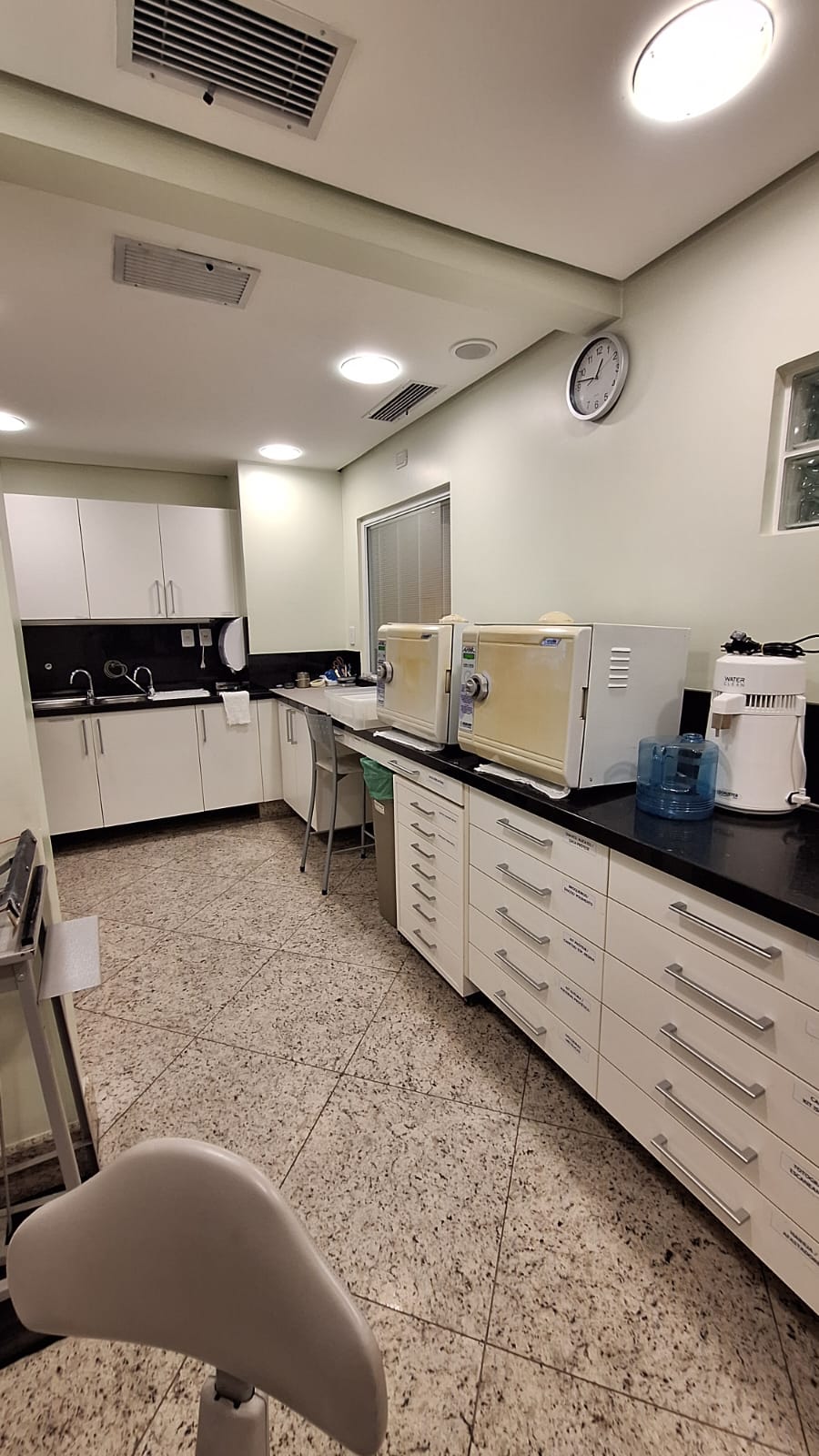 Estrutura preparada para atendimento