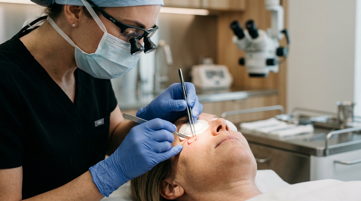 A Cirurgia de Mohs Realmente Preserva Tecidos Saudáveis no Câncer de Pele?